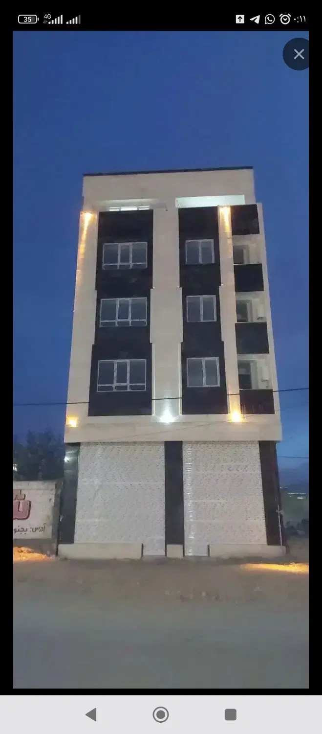 رهن  واحد نو ساز کلید نخورده 115متری