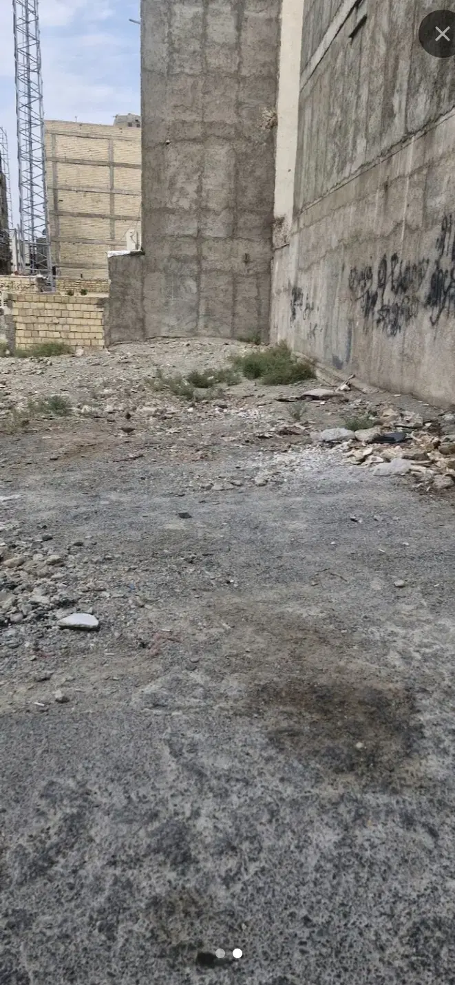 زمین ۱۳۵ متر غلفطی جنوبی محدوده جلالو