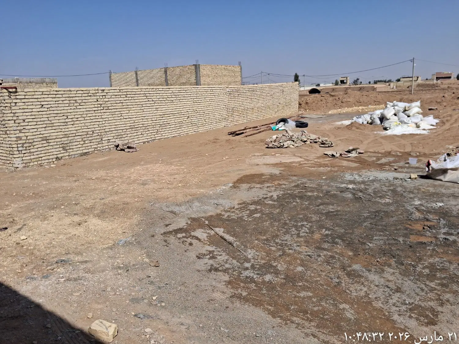 زمین فروشی نزدیک کمربندی مالک اشتر مزرعه معظم اباد