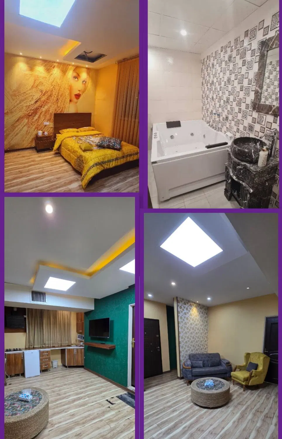 (سوئیت،واحد یک خوابه ، دوخوابه شیک)