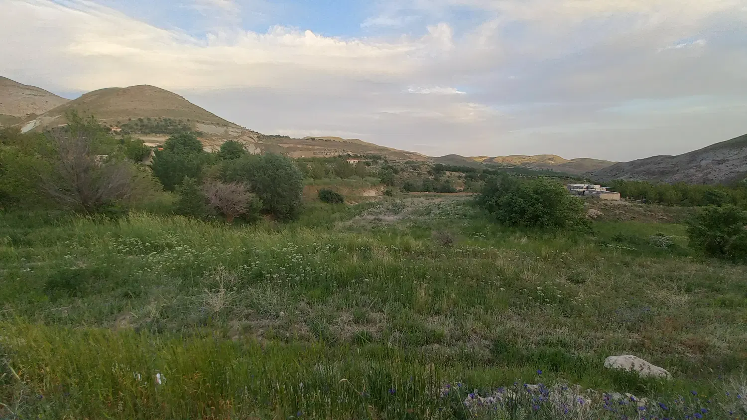 زمین کشاورزی در روستای توریستی الولک