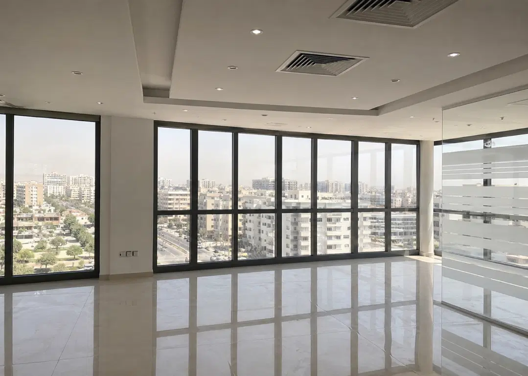 ۳۰۰ متر اداری بر اصلی عفیف‌آباد تک‌واحدی سه بر نور