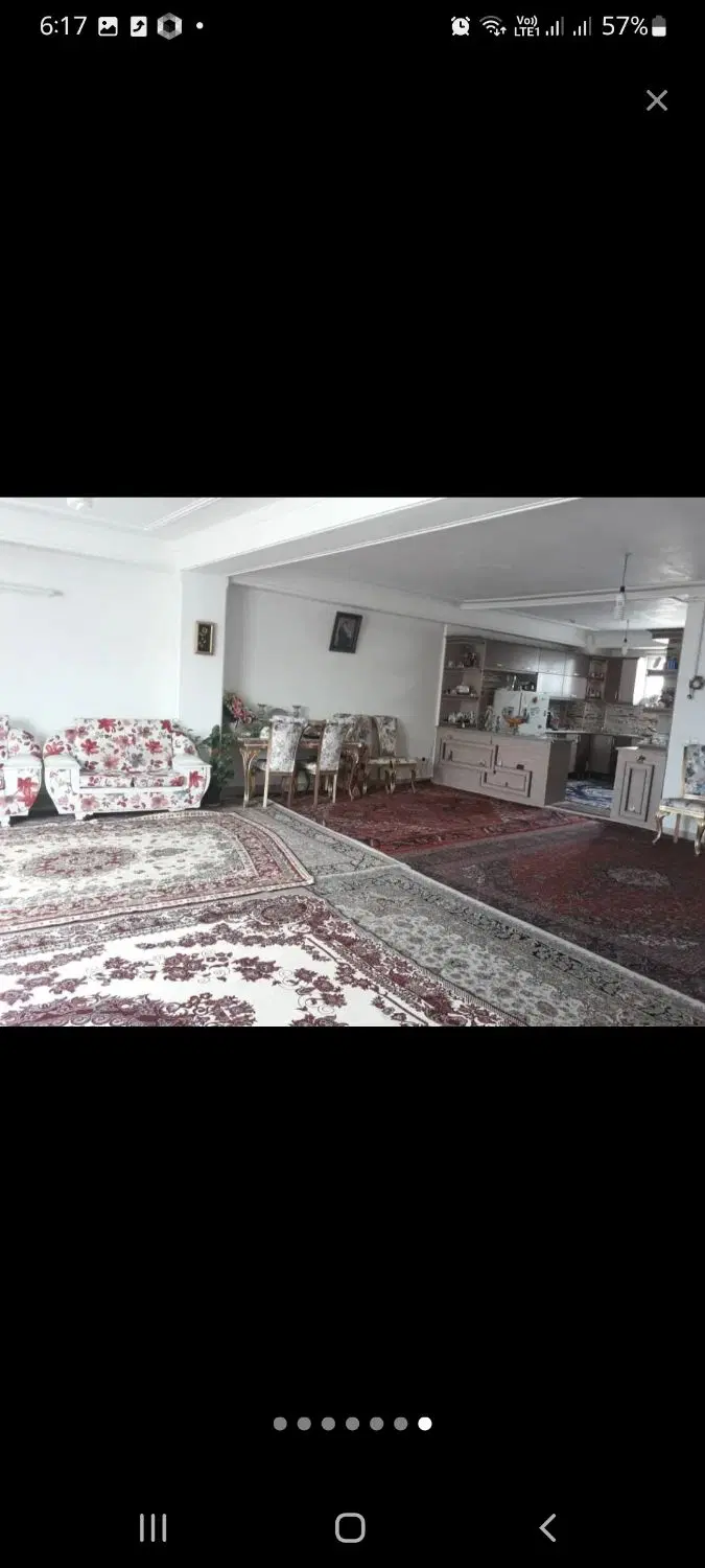 فروش آپارتمان ۱۲۰ متری طبقه ۴ قره آغاج قیرمیزی باغ