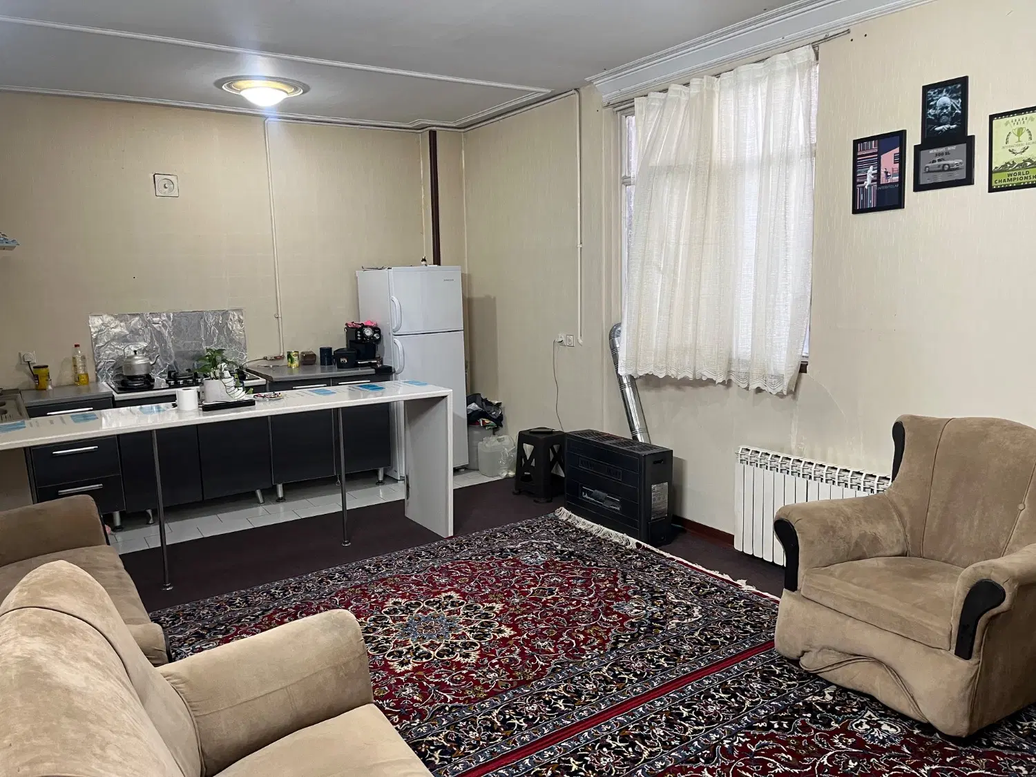 ۵۳ متری تکخواب با پارکینگ و انباری