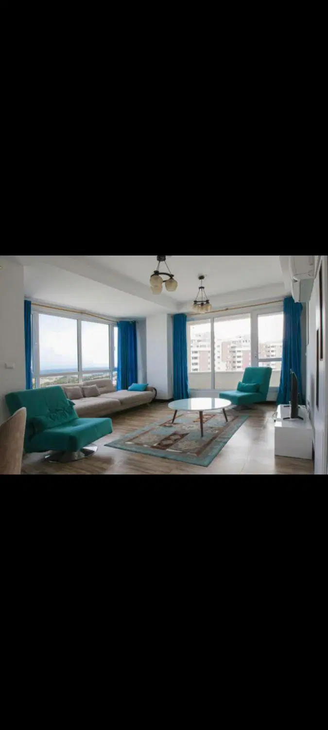 رهن واحد مبله یکخواب ویو دریا برج شاراکس