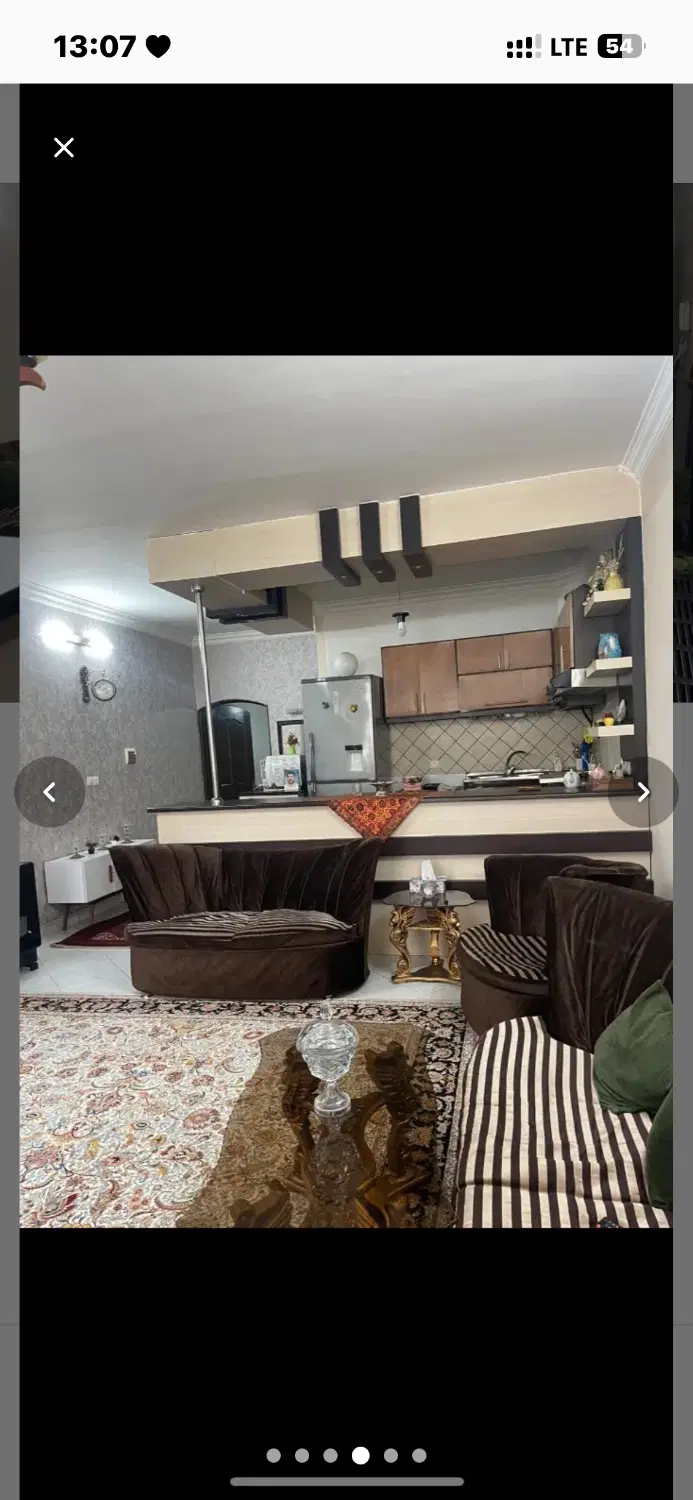 ۹۵متری طبقه دوم غرق نور تمیز خیابان فارابی