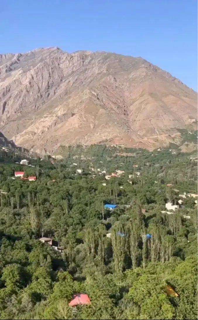 ۴۲۰ متر زمین بر جاده