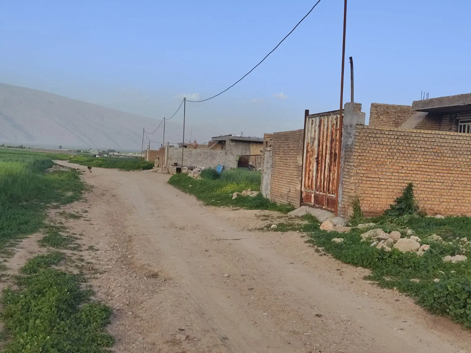 زمین قابل سکونت،آینده دارفروش نقد ومعاوضه خودرو