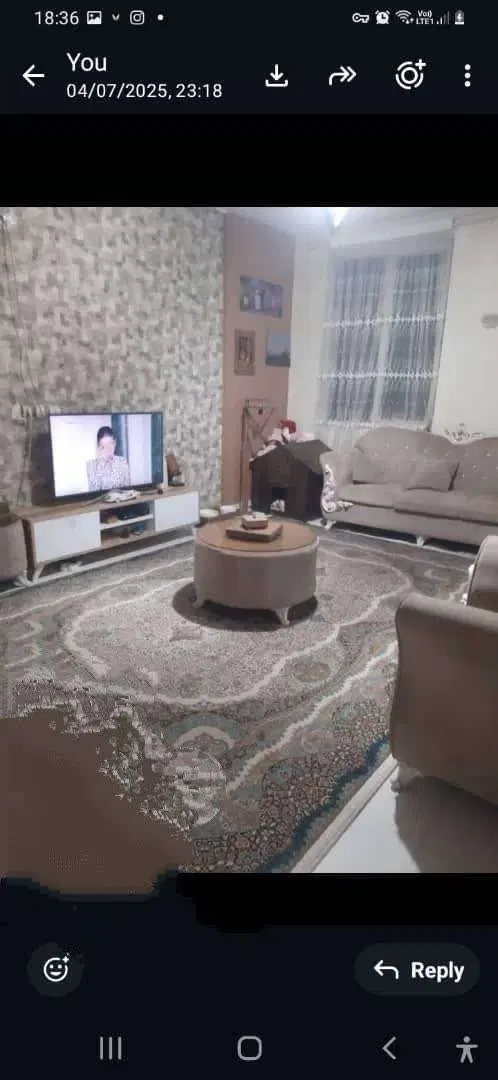 70 متر غرق نور در طبقه پنچم با آسانسور