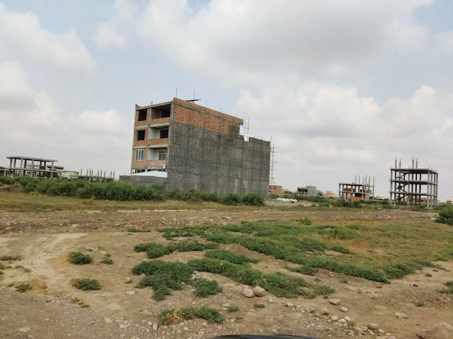 زمین شهرک روحانی  روبروی بیمارستان ال جلیل آق قلا