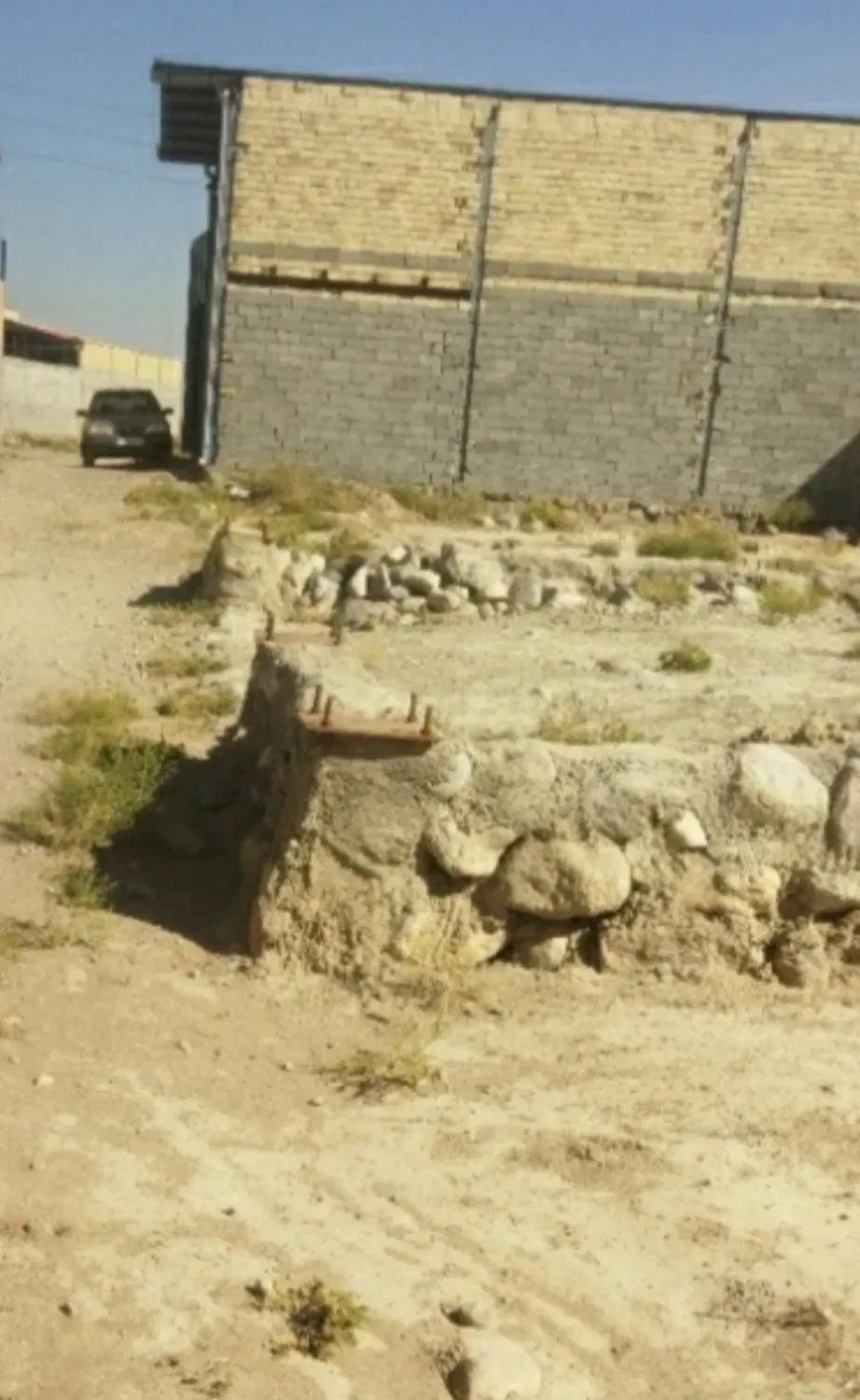 زمین ۱۰۸ متر کارگاهی الوار سفلی