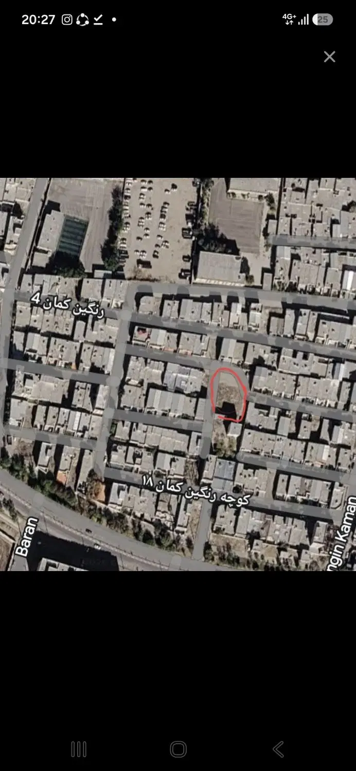 388متر زمین ۳ بر