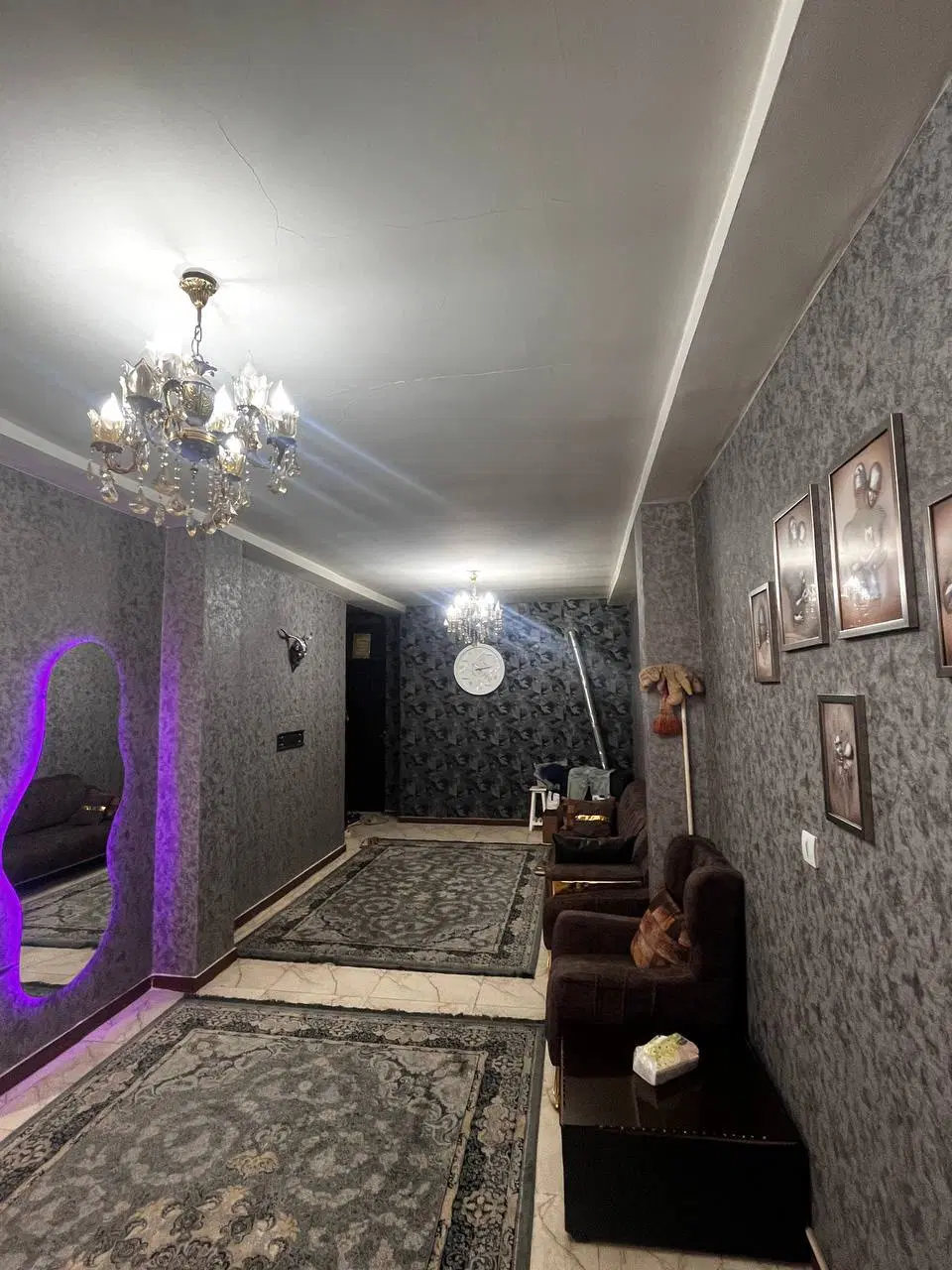 واحد ۷۳ متر شیک پارکینگ آسانسور طبقه چهارم