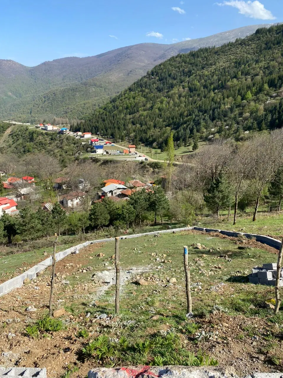 زمین در جواهرده با ویوی ابدی