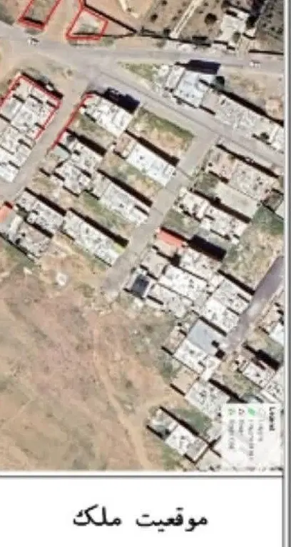 زمین با مجوز دو مغازه تجاری