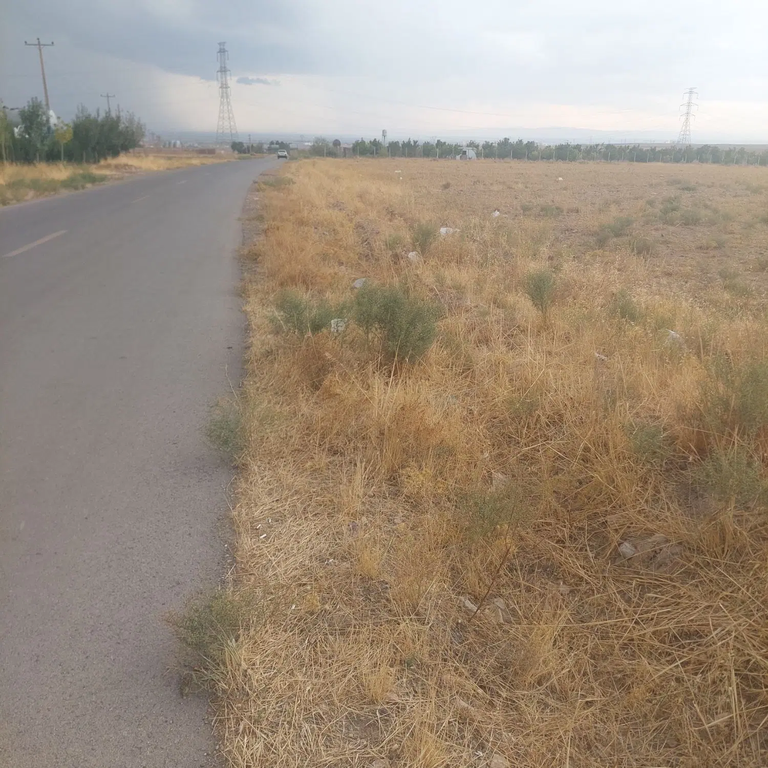 زمین کبریت میان