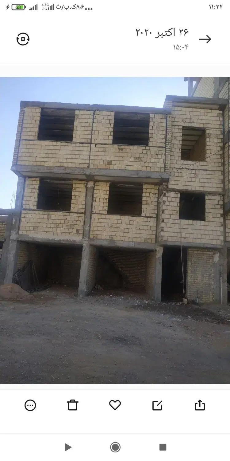 فروش اسکلت اجربنای دوطبقه