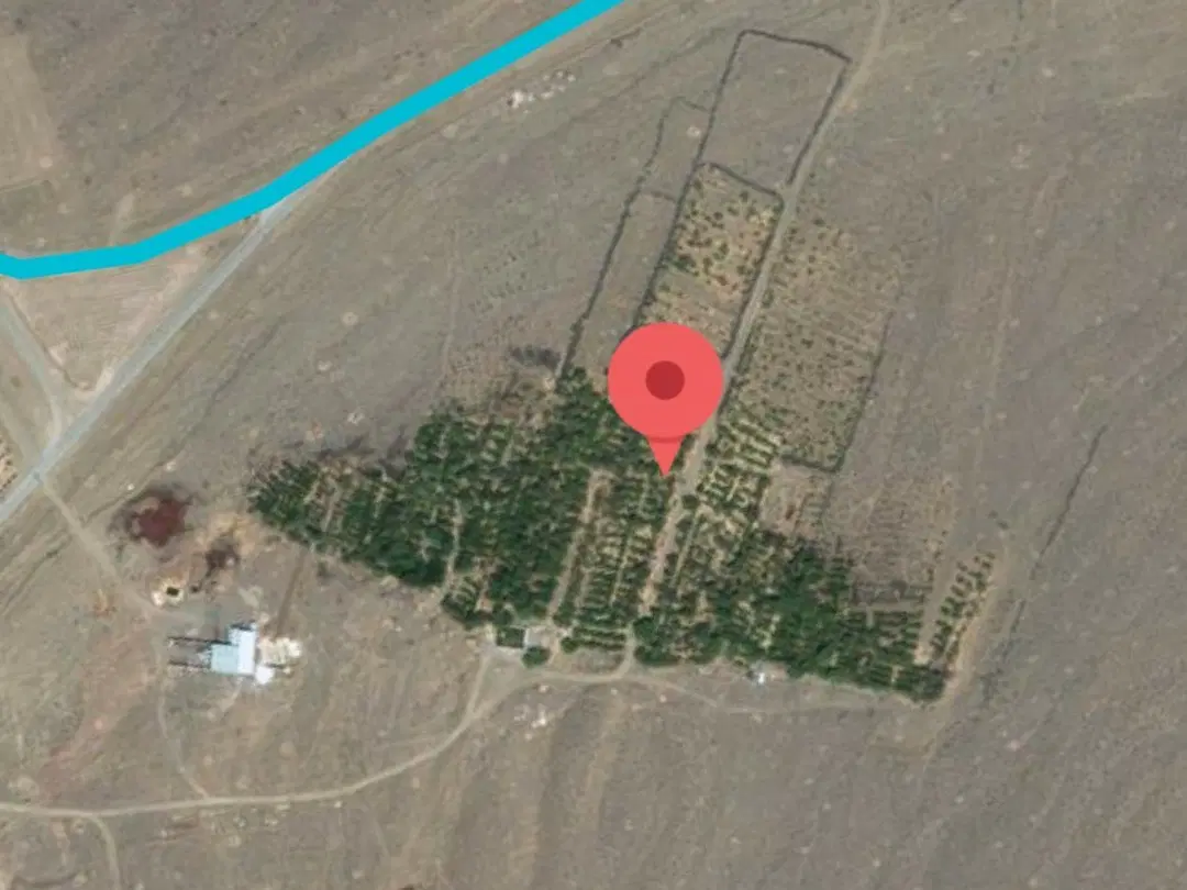 زمین باغی روستای هندس