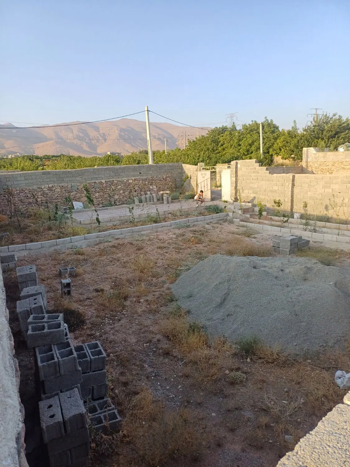 باغچه به متراژ ۳۰۰ متر