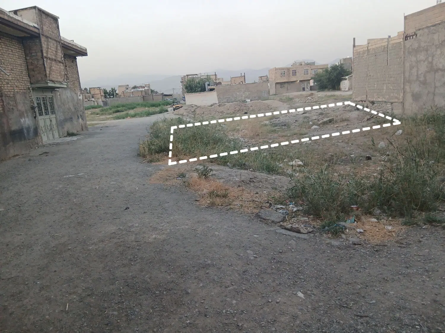 زمین ۹۸ متر تجاری_مسکونی
