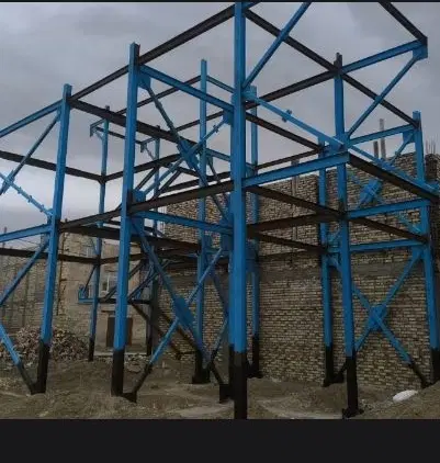 زمین فقط شناژ ریخته شده است..مسکن ملی پاسدارن.