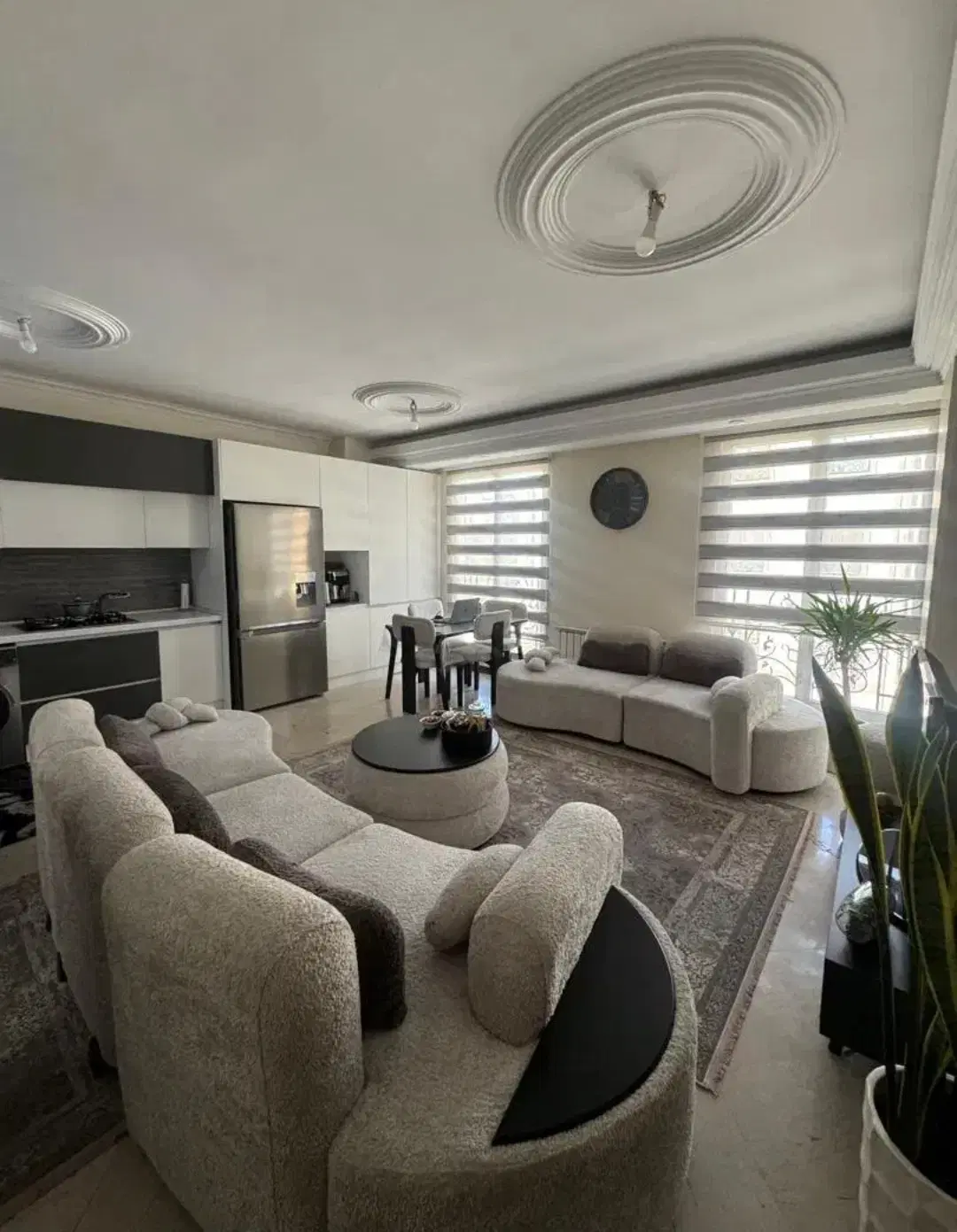 اپارتمان ۵۶ متری تکواحدی ، نما گرانیت