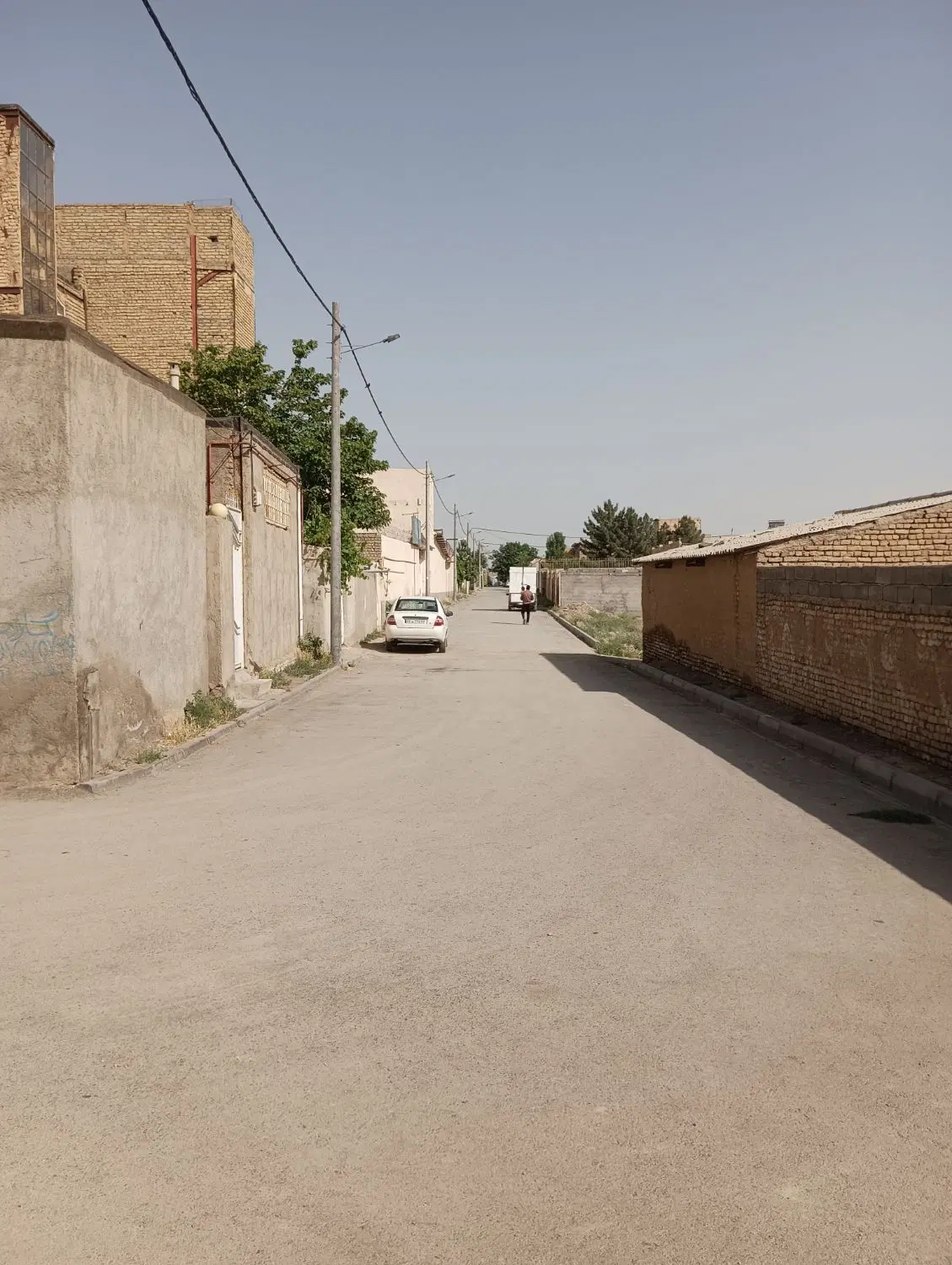 250متر زمین با مجوز ساخت عسگریه معاوضه