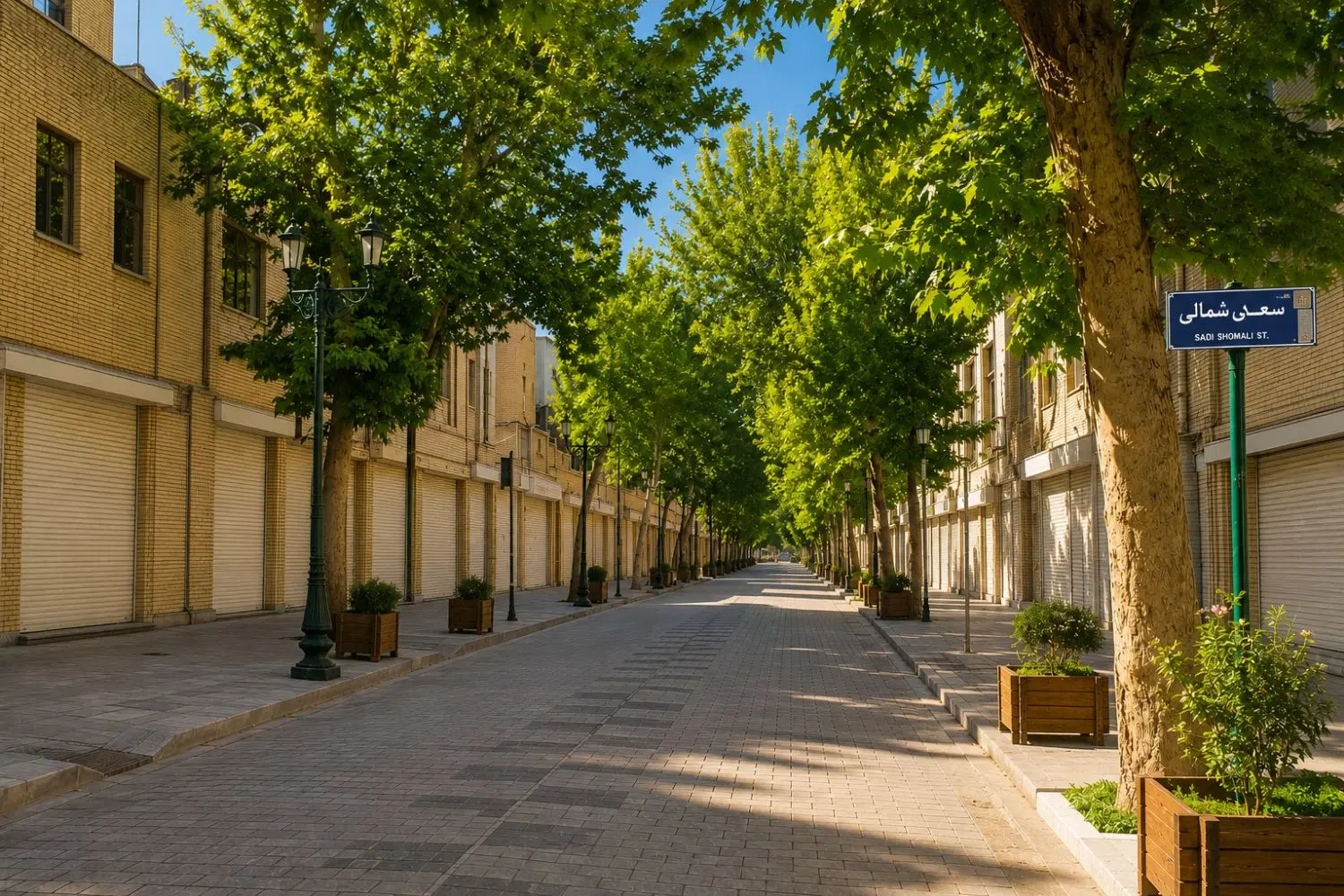 اجاره واحد مستقل، بالای مغازه‌ها، سعدی شمالی