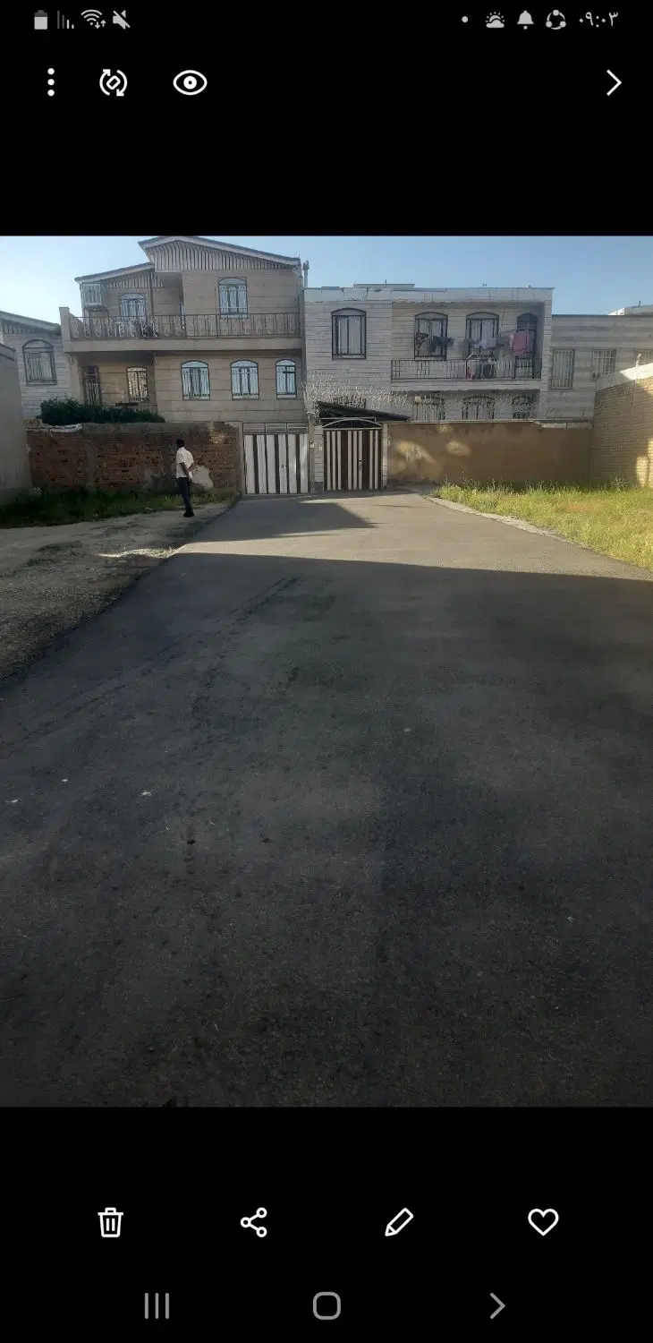 زمین تجاری مسکونی بک قطعه متراژ ۲۷ متراخر فاز۲