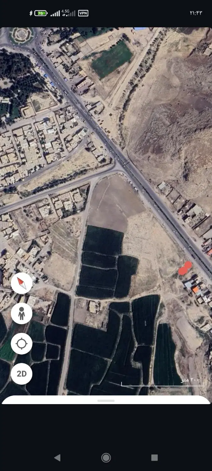 زمین تجاری مسکونی به متراژ ۹۴ ورودی دهک ممسنی