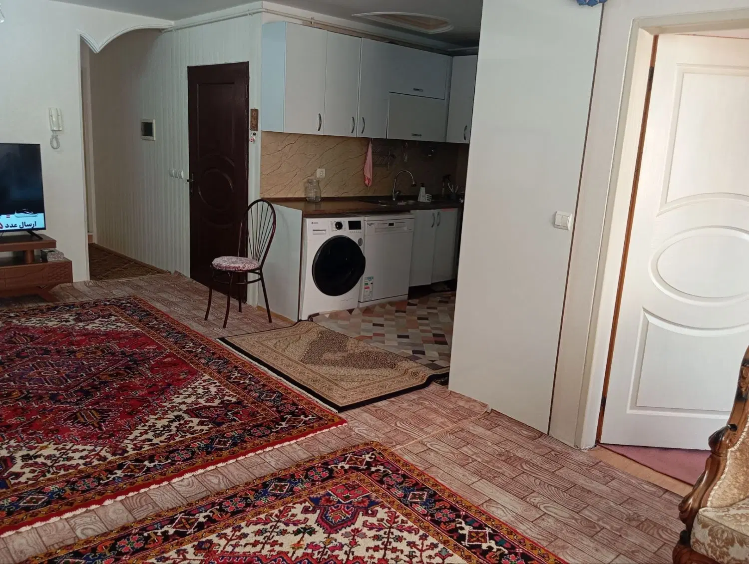 آپارتمان جنوبی 77 متری کوچه باغ