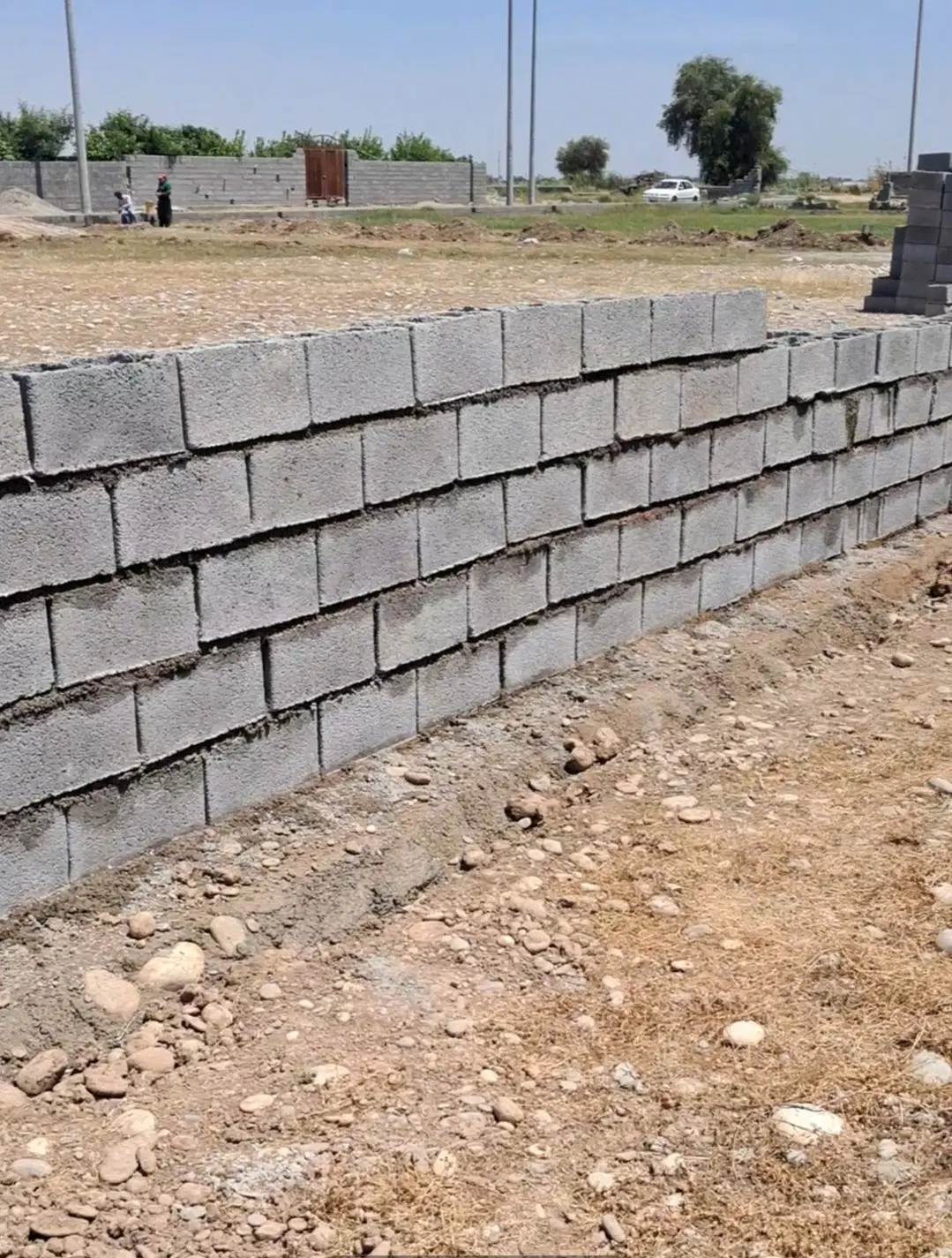 زمین باغچه ۸۰۰ متری زوویه