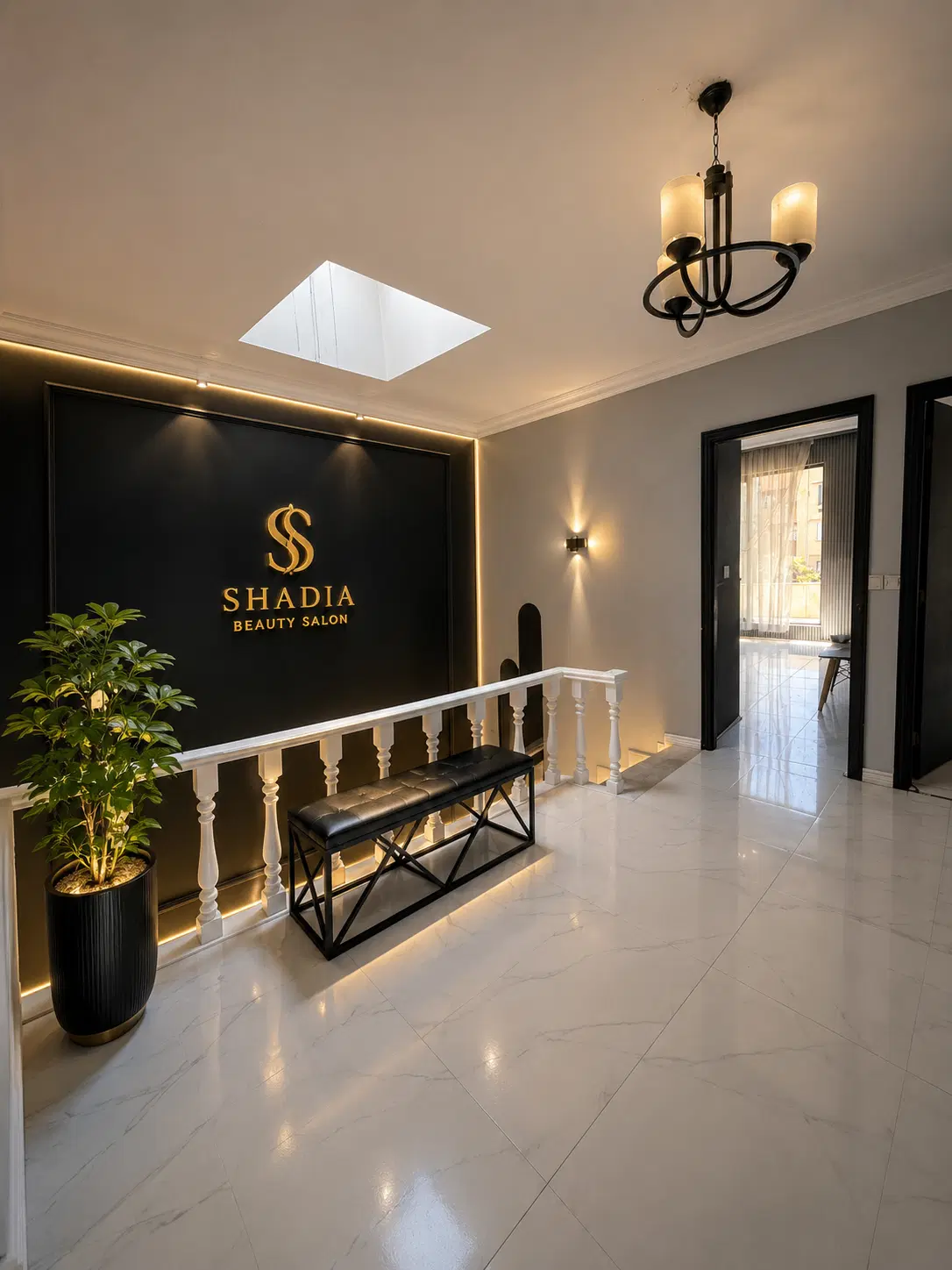 لاین در سالن زیبایی سجاد