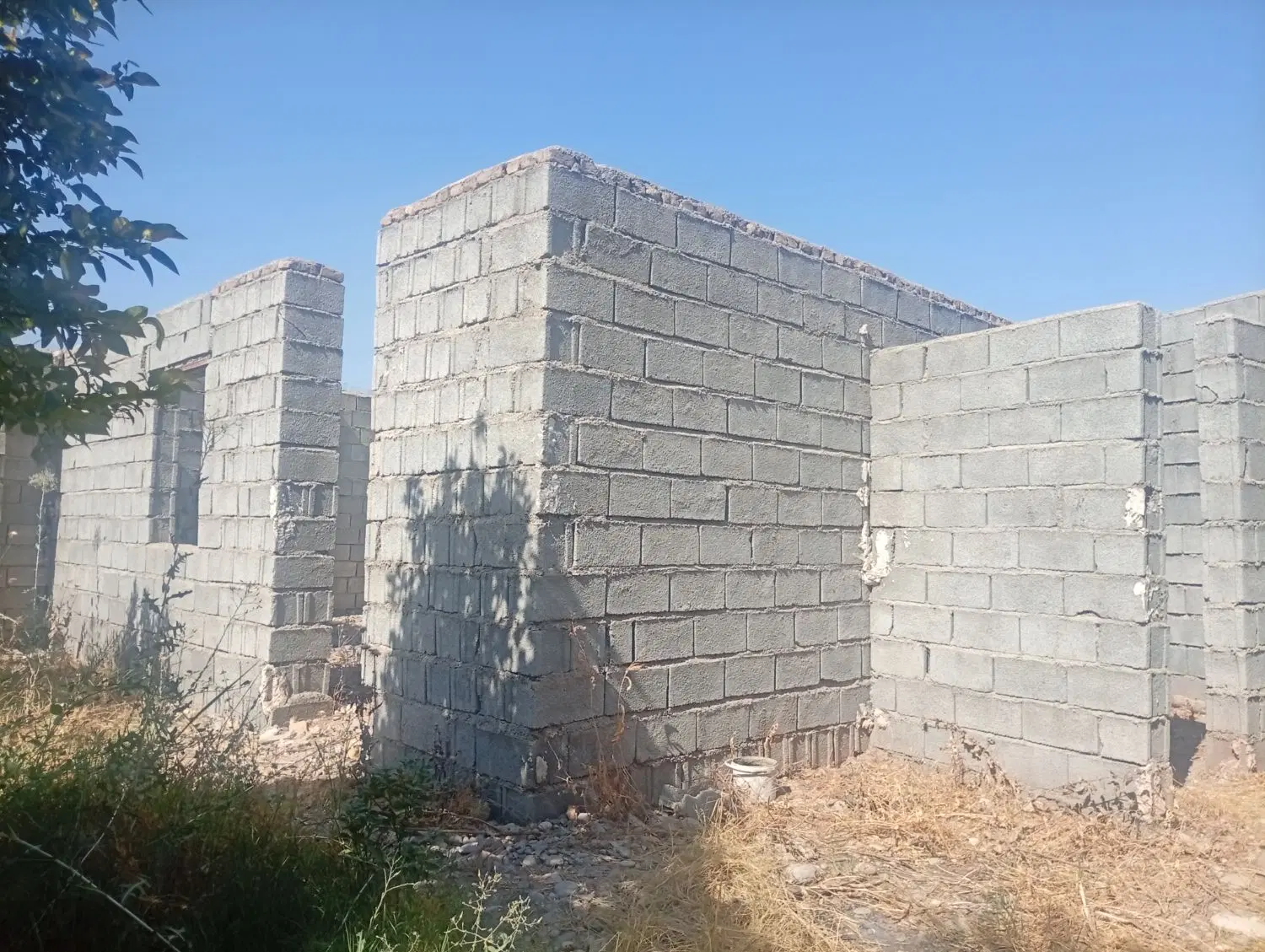 فروش  باغچه ۱۰۰۰متری بعد از جاده سنجر کنار جاده
