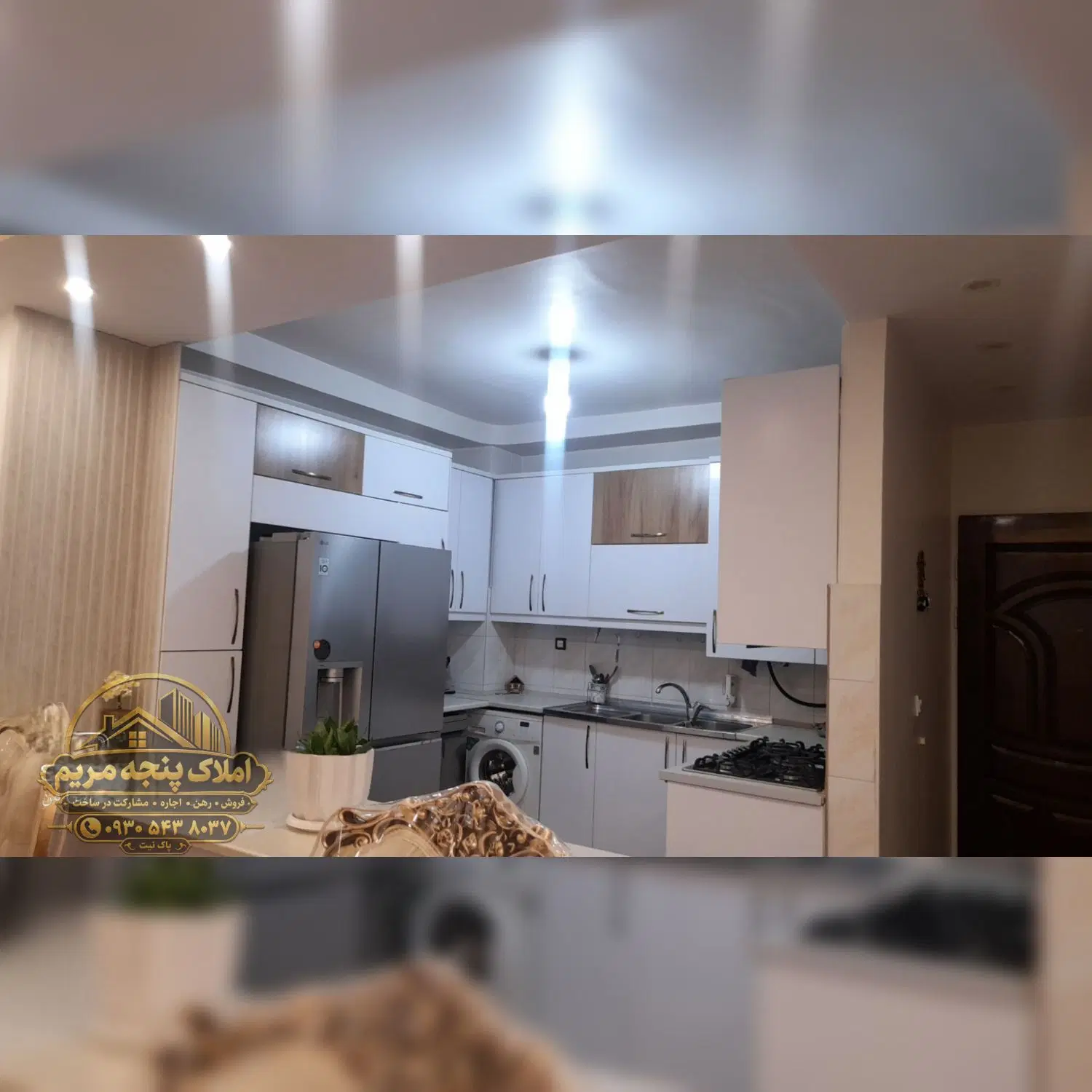 فروش آپارتمان 91متری شهرک راه‌آهن