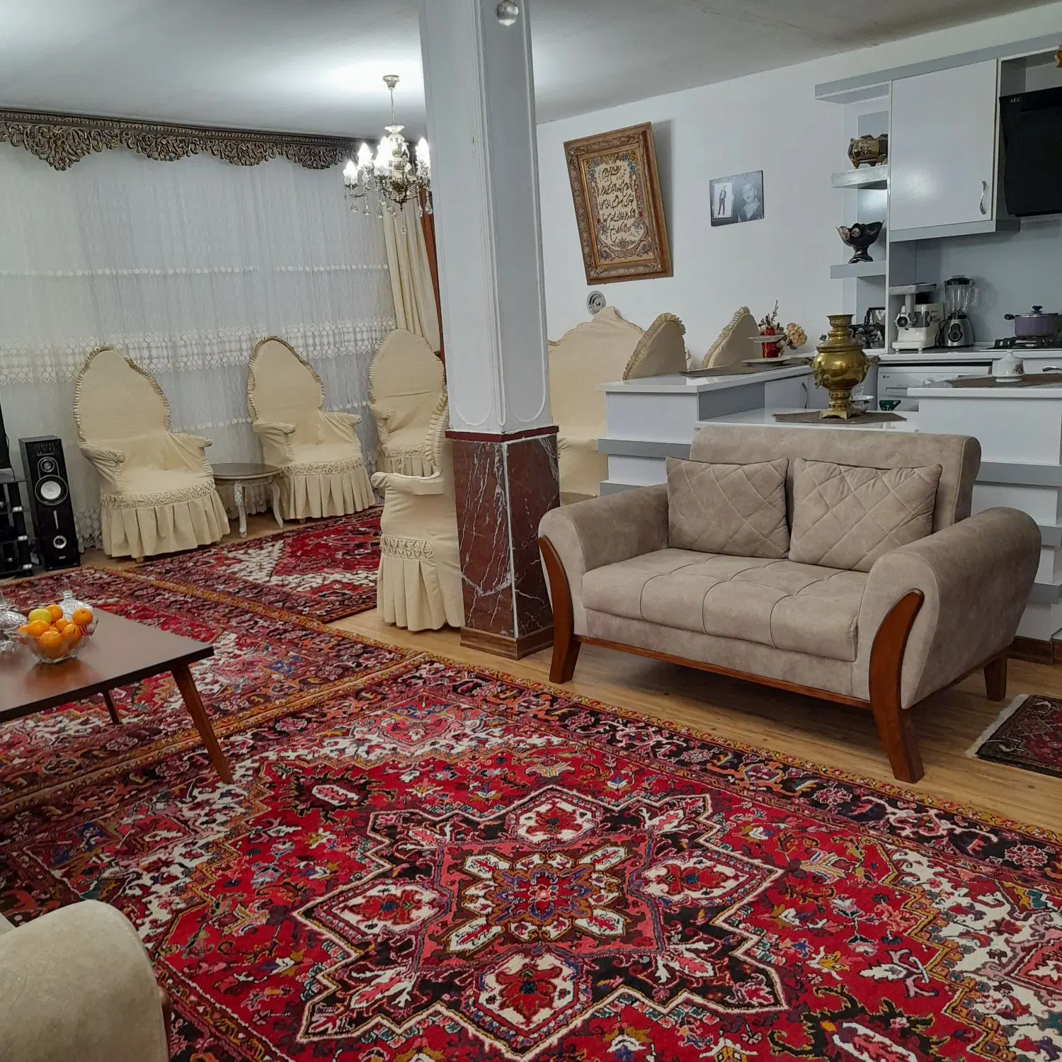 حیاط دو طبقه در باغمیشه ۱۴۷متر