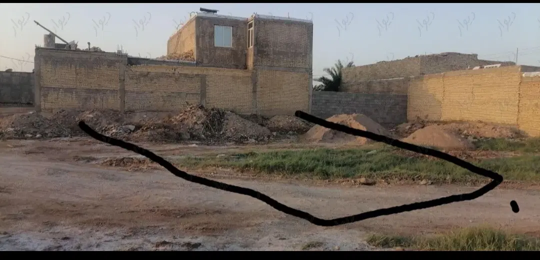 226 متر زمین در جم 3