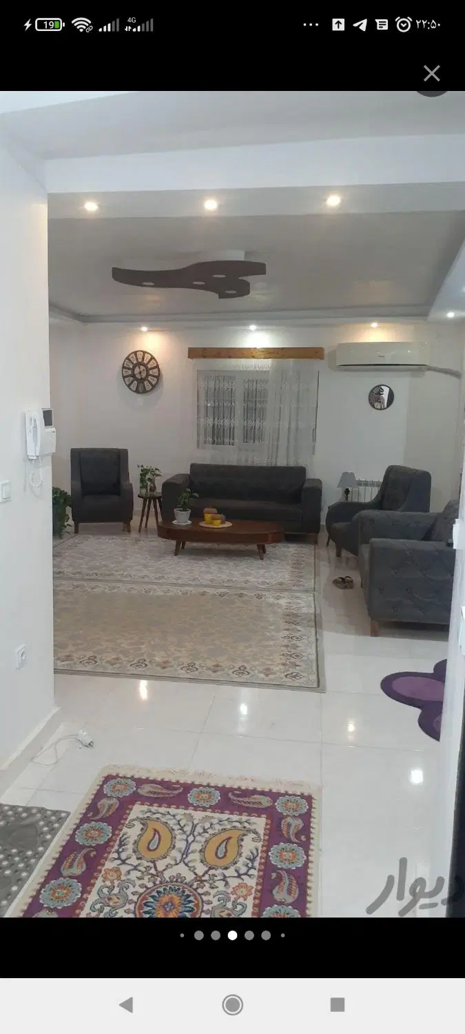 آپارتمان ۴طبقه تک واحد طبقه سوم