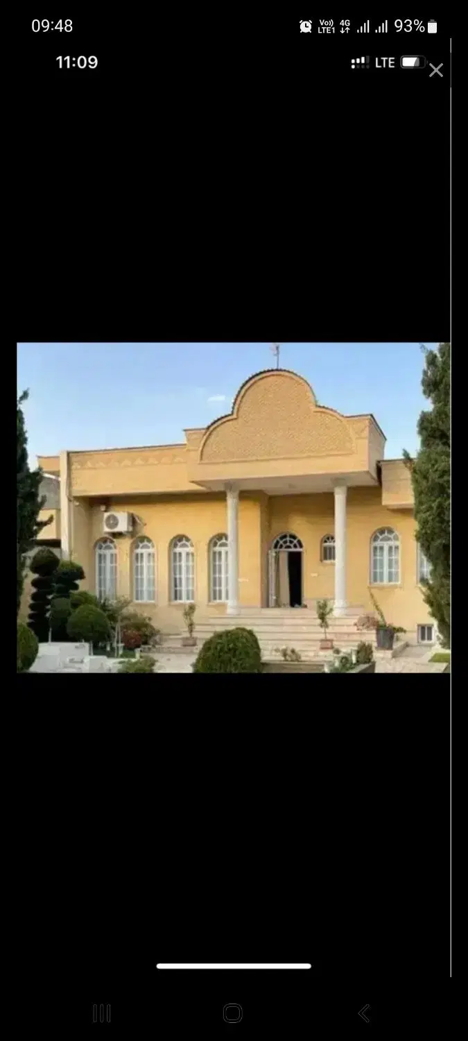 211متر ویلایی 3 خواب در از حیاط ( دلالی )
