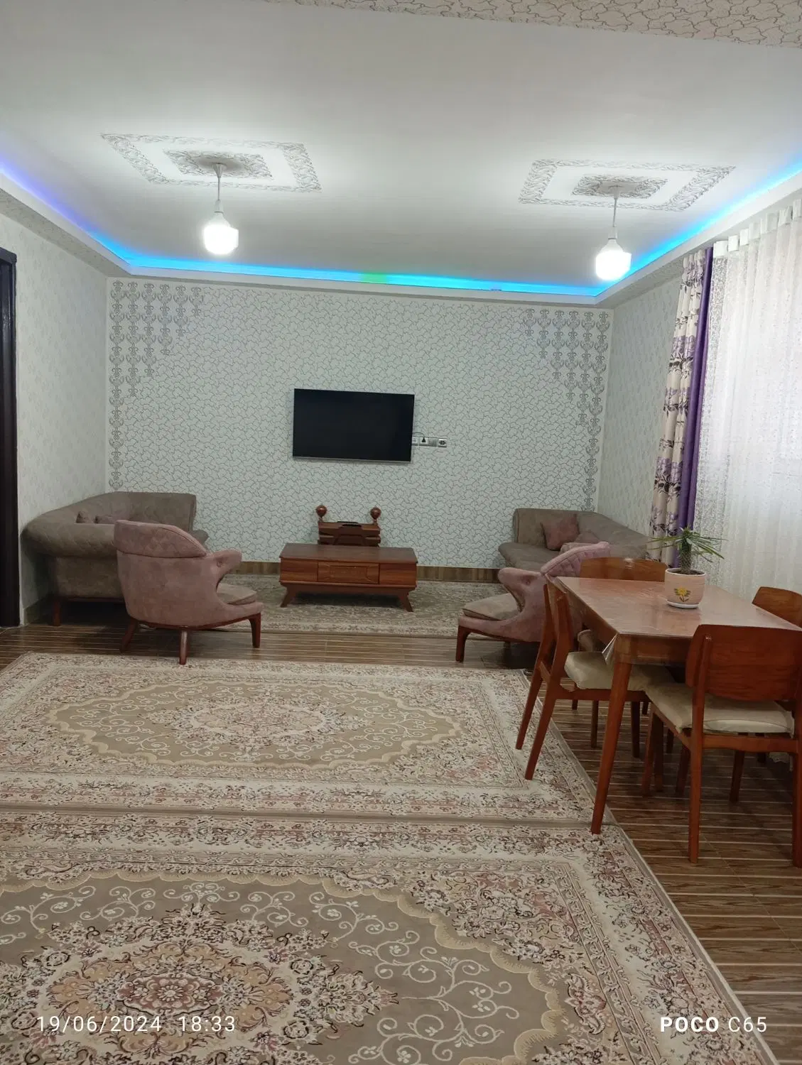 اجاره ای خانه ویلایی دو خوابه ۱۲۰ متری حیاط ماشین