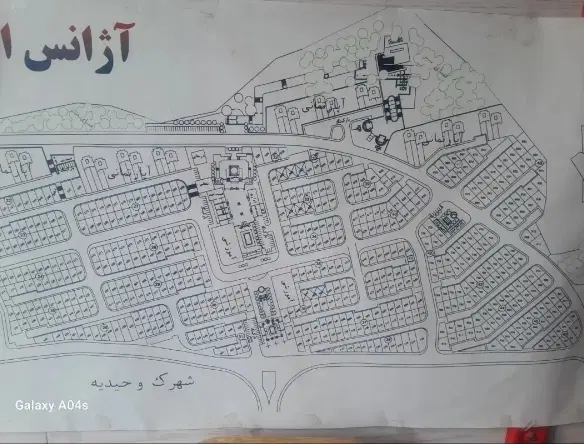 زمین شهرک وحیدیه بلوک ۳۳ قطعه ۵۷۱