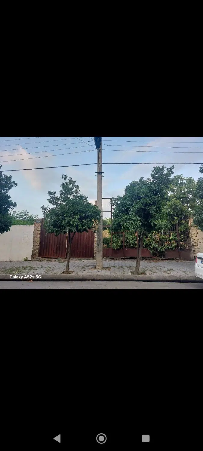 زمین فروشی خیابان روزبه