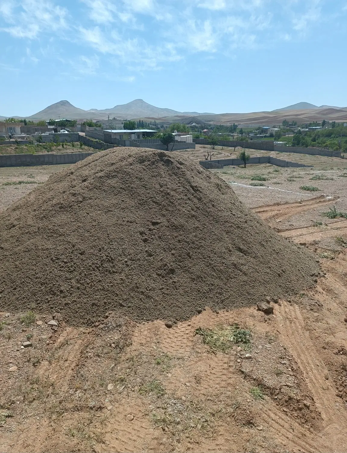 زمین باغی ومسکونی  طرح هادی ساخت ساز مجاز