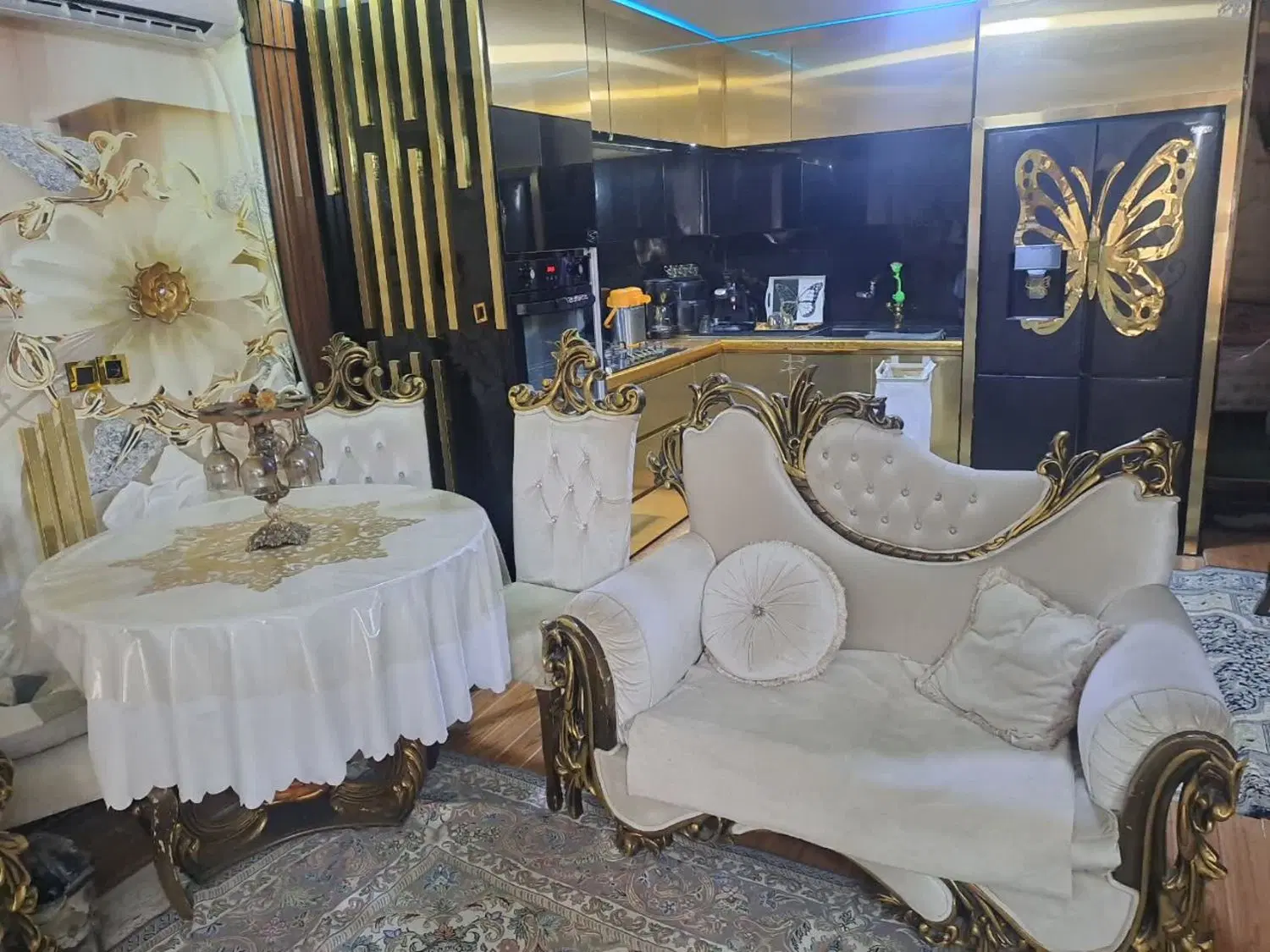 اجاره کوتاه مدت منزل مبله یه خواب مجهز