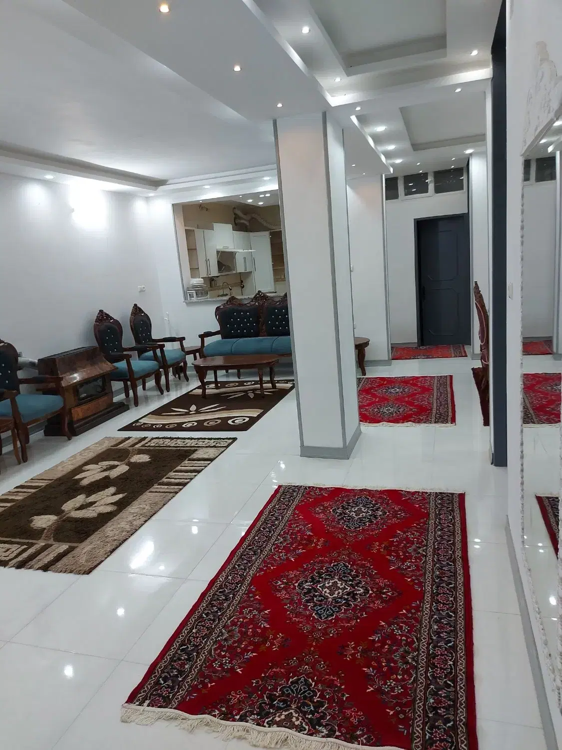 منزل ویلایی درب از حیاط دو خواب خوش نقشه