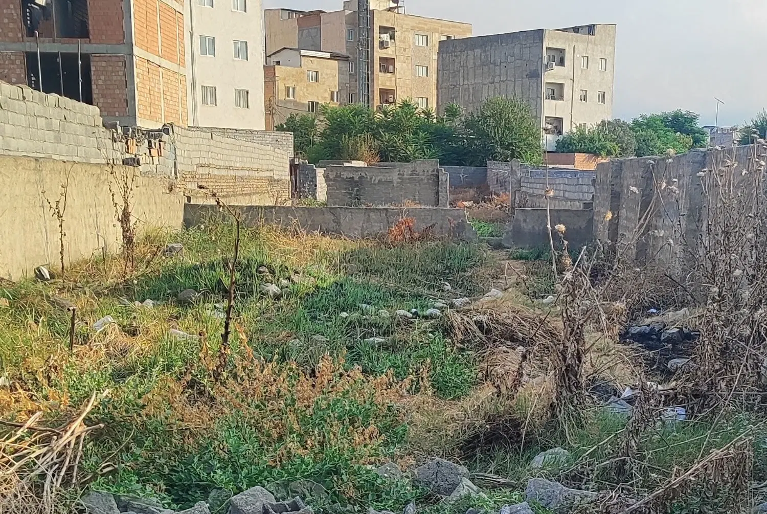 زمین گرگان بلوار نیایش بر اصلی بلوار