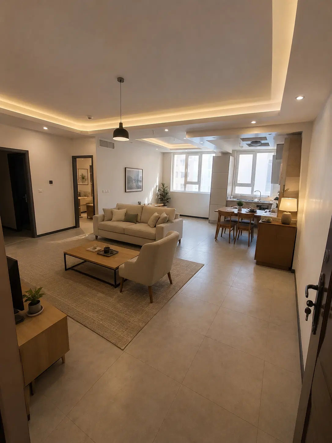 88متر2خواب سالن پرده خورکم واحدبرخیابان تاپ لوکیشن