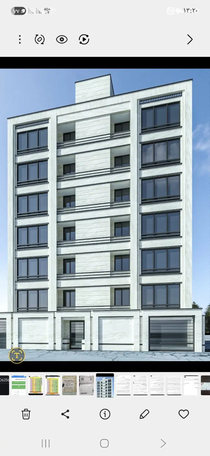 آپارتمان ۱۰۸ متری بدونه دیوار مشترک