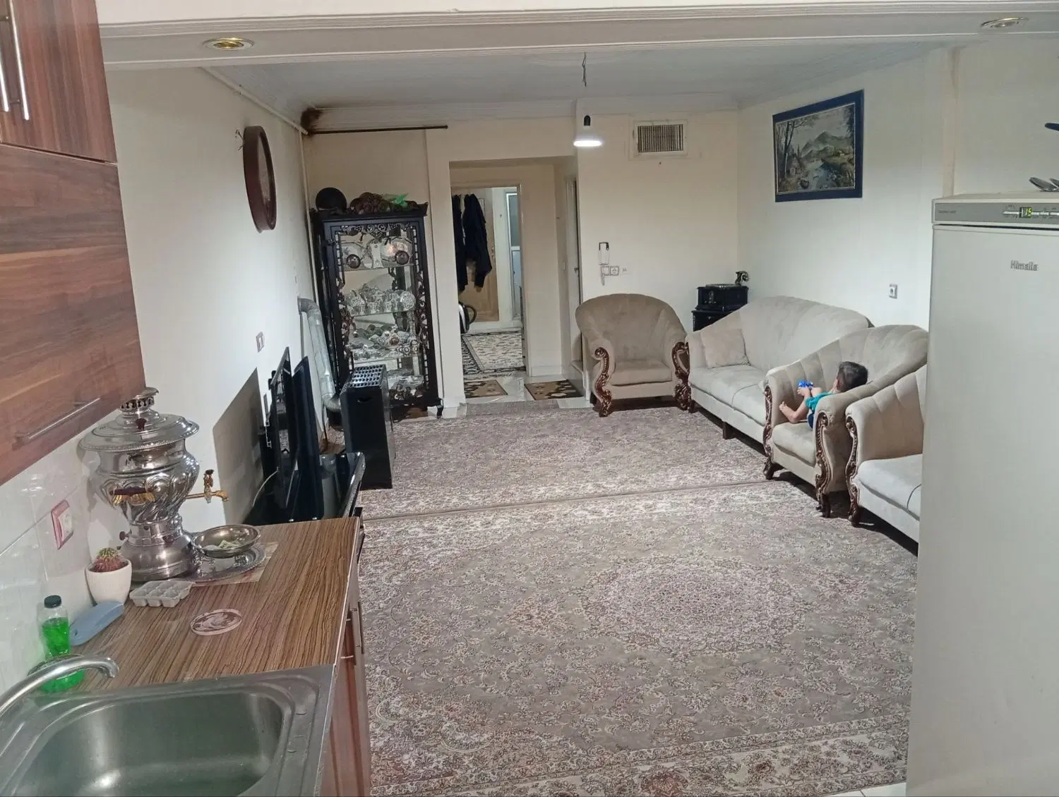 اجاره خانه ۷۰ متری یه خوابه فول مینودر ، اکباتان