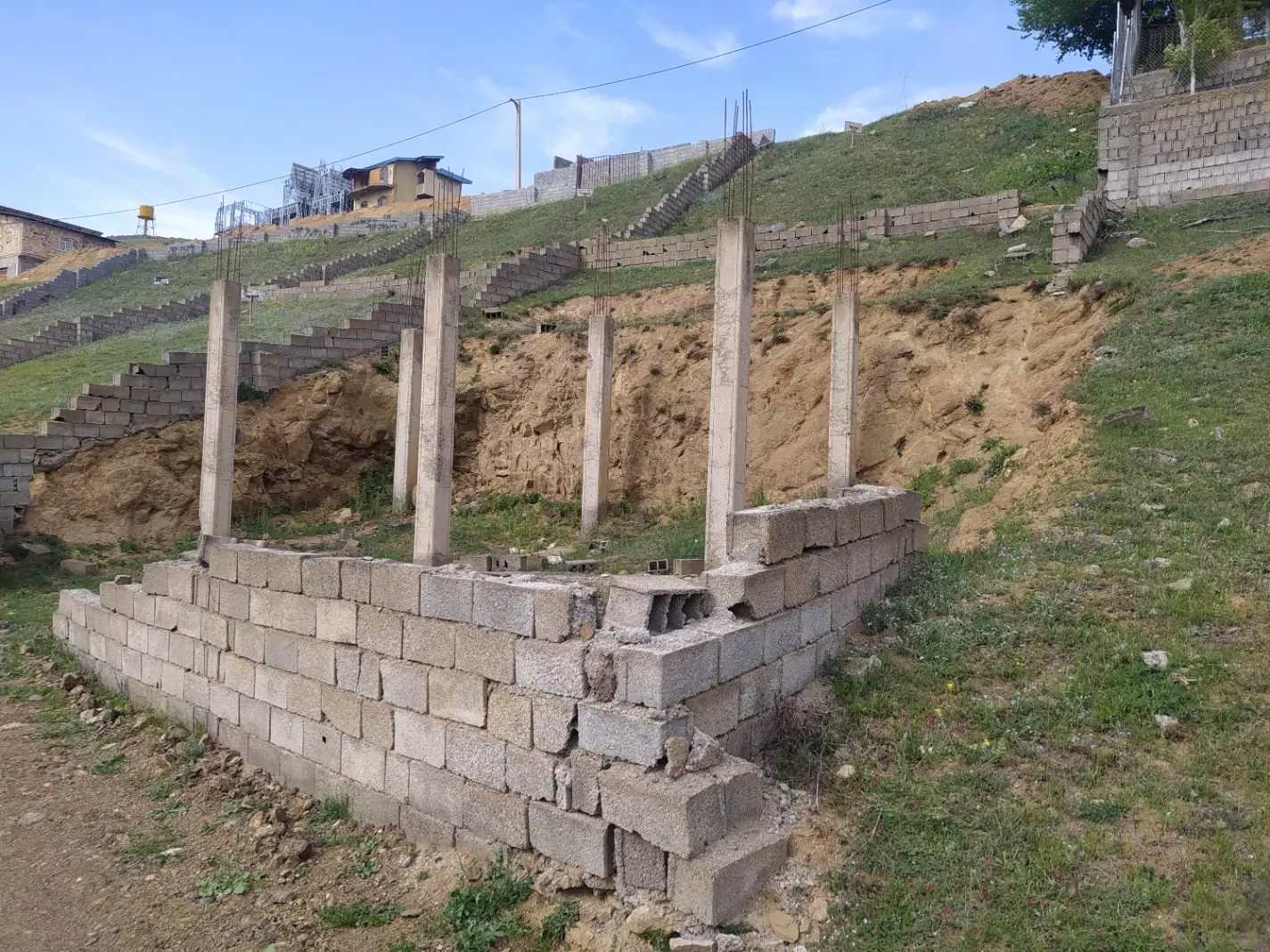 یک قطعه زمین الحاق به بافت روستای کلنو